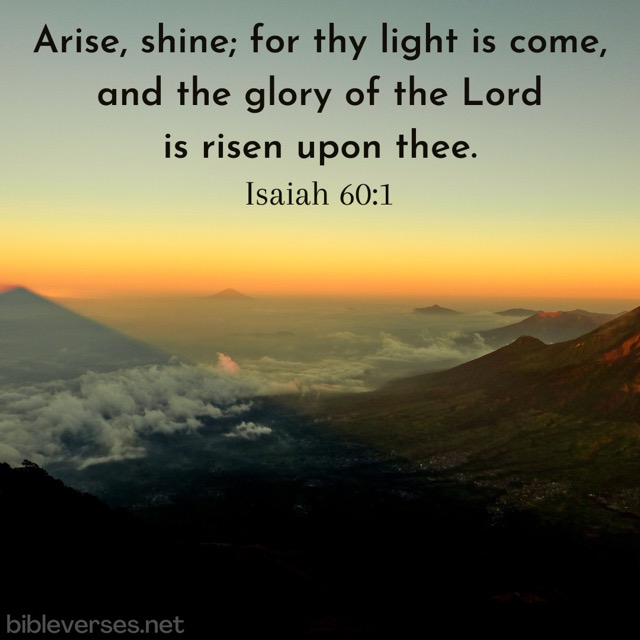 Isaiah 60:1 - Bibleverses.net