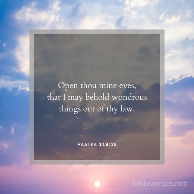 Psalms 119:18 - Bibleverses.net